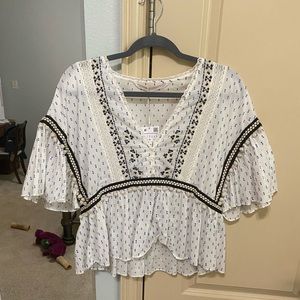 Zara Patterned Blouse